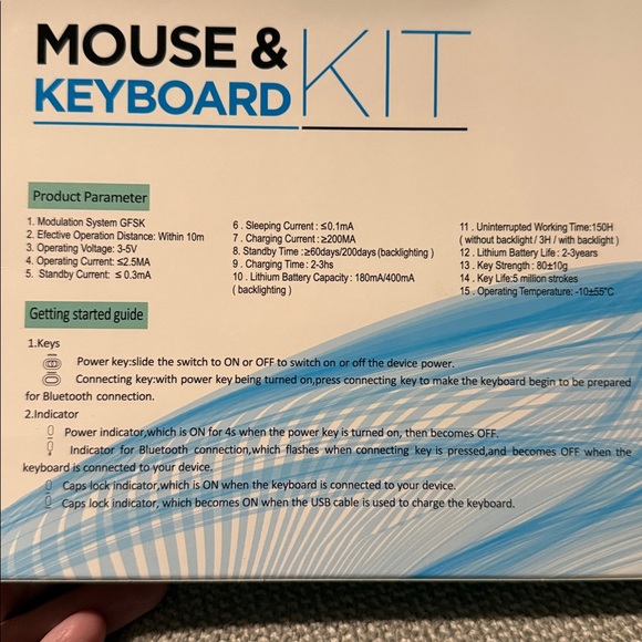 Wireless Bluetooth Keyboard and Mouse YOU Pick one - Picture 6 of 7